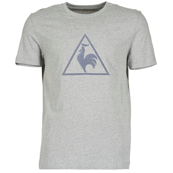 Le Coq Sportif Abrito T Gris T-Shirts Manches Courtes Homme